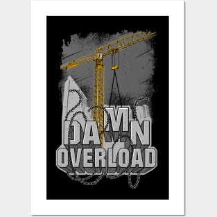 Tower Crane Posters and Art